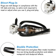 Oxygen Sensor for Buick Rainier Cadillac Escalade Seville GMC Yukon Chevy Avalanch Sierra Silverado 1500 Isuzu Pontiac Saturn Upstream and Downstream Position with OE # Bosch 15284 Denso 234-4668