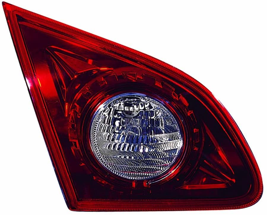 CarLights360: For 2008-2013 NISSAN ROGUE Tail Light Inner Driver Side w/Bulbs - (DOT Certified) Replacement for NI2802108