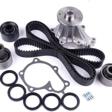 CCIYU Timing Belt Water Pump with Gasket Tensioner Bearing Fits 1990-1996 Nissan 300ZX Non Turbo 3.0L VG30DE