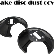 RJJX 2PCS Replacement Fit for Ford Fiesta V Focus Fusion Brake Disc Plate Rear Fender Left Right 1060129
