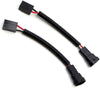 iJDMTOY (2) H11 (M) To H7 (F) Adapters Connectors Wires, Good For Headlight or Fog Lights Conversion or Retrofit, etc