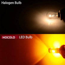 HOCOLO 1260 Lumens Extremely Bright PX Chips 7440 7441 7443 7444 Amber Yellow Turn Signal LED Bulbs