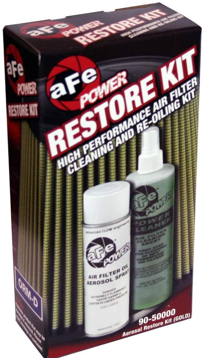 aFe Power MagnumFLOW 90-50000 Air Filter Restore Kit (Single, Gold)