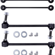 ECCPP Front Rear Stabilizer Sway Bar End Link Compatible fit for 2005-2015 Chrysler 300 2007-2014 Dodge Charger 2005-2008 Dodge Magnum 4pcs