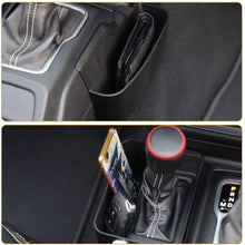 CheroCar JL JT Gear Storage Box Console Side Pockets Organizer Tray for Jeep Wrangler 2018-2019 JL JLU, for 2020 Jeep Gladiator JT, Interior Accessories, Black, 2Pack