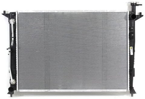 Radiator - Cooling Direct For/Fit 13520 16-18 Kia Sorento 3.3L V6 Plastic Tank Aluminum Core 1-Row WITH Transmission Oil Cooler