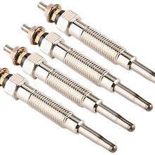 KIMISS 4pcs Diesel Heater Glow Plugs,Metal Material Heater Plugs, Glow Plugs for MITSUBISHI PAJERO SHOGUN 1994-1999 2.8 TD