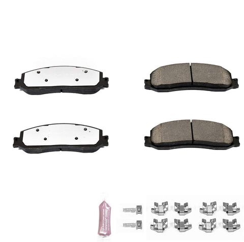 Power Stop Z36-1631, Z36 Truck & Tow Carbon-Fiber Ceramic Front Brake Pads