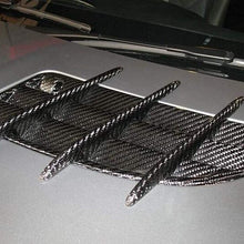 Eppar New Carbon Fiber Hood Scoops for Mercedes Benz SLK (R171) 2004-2011 SLK200 SLK280 SLK300 SLK350 (2PCS)