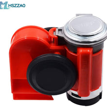 12V Car And Motorcycle Modified Super Snail Integrated Air Horn For Car Motorcycle Truck Mounting Accessories