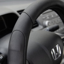 Motor Trend SW-761-BK-M_AM Black Ergonomic ComfortGrip Originals Steering Wheel Cover for Car Auto (Sedan Truck SUV Minivan) - Universal Fit 14.5"-15.5"
