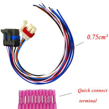 Transmission Pigtail Kit for GM 4-speed Automatic 1995 to 2004 4L60e 4L80e WPTRK30, Wire Pigtail Transmission Neutral Safety Reverse Light Range PRNDL Sensor Switch 7-wire 4-wire Connector
