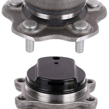 Fastspace 512534 Wheel Hub Bearing Set 5 Lugs with ABS Sensor 2PC 2017-2019 for Nissan Qashqai Hub Assembly Rear Kit 2014-2019 for Nissan Rogue
