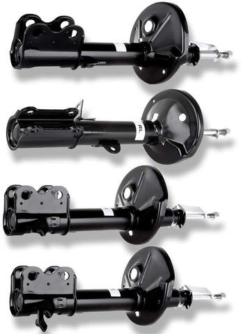 SCITOO Shocks, Front Rear Gas Struts Shock Absorbers Fit for 1998-2002 Chevrolet Prizm,1992-1997 Geo Prizm,1993-2002 Toyota Corolla 333236 71951 333237 71952 234059 71953 234060 71954 Set of 4