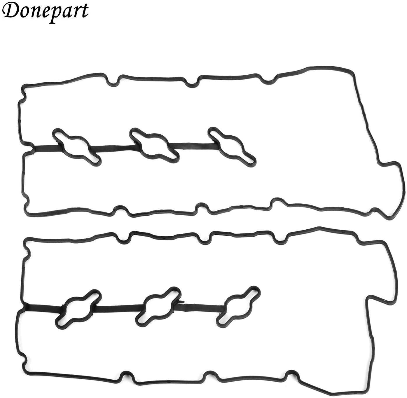 Donepart Valve Cover Gasket VS50750R for 2006-2011 Hyundai Azera Santa Sonata Entourage Kia Amanti Sedona Sorento 3.3L 3.8L