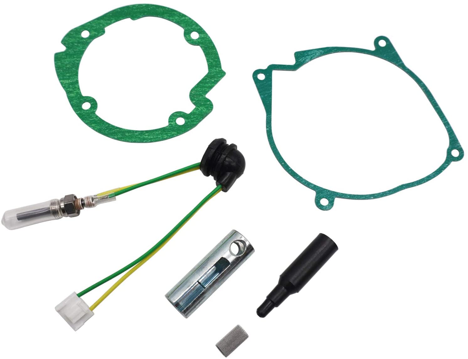 Air Diesel 88w-98w Heater Plug Service Kit with Glow Pin Screen,Gasket,Glow Plug Removal Tool