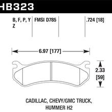 Hawk Performance HB323Y.724 LTS Brake Pad