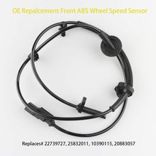 ABS Wheel Speed Sensor Front 22739727 Compatible with 2009-2017 Chevy Chevrolet Traverse Buick Enclave, 2007-2016 GMC Acadia, 2007-2010 Saturn Outlook 25832011 Wheel Speed Sensor