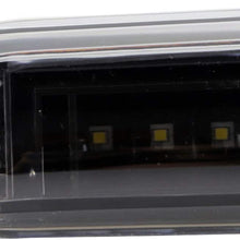 Sanzitop LED 3rd Brake Light Rear Third Brake Light High Mount Stop Light Cargo Lamp Fit fit 1999-2006 Chevy Silverado GMC Sierra 5978318 (Black Housing Clear Lens)