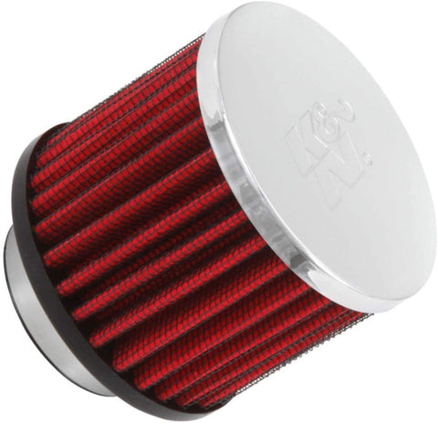 K&N Vent Air Filter/ Breather: High Performance, Premium, Washable, Replacement Engine Filter: Flange Diameter: 1.5 In, Filter Height: 2.5 In, Flange Length: 0.4375 In, Shape: Breather, 62-1460