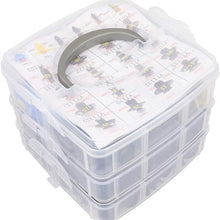 LUJUNTEC 650Pcs Bumper Retainer Clips Auto Fasteners Rivet Clips Body Fastener Kit with Plastic Box