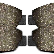 AutoShack SMK465A-537 Front and Rear Semi Metallic Brake Pads 2 Pieces Fits Driver and Passenger Side