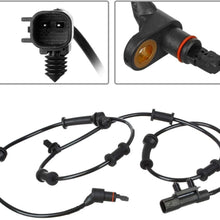 AUTEX 4pcs Front & Rear ABS Wheel Speed Sensor ALS1918 ALS1932 68003281AA Compatible with Jeep Wrangler Rubicon 3.8L & Sahara 3.8L & Unlimited Rubicon 3.8L 2007 2008 2009 2010 2011 2012 2013 2014