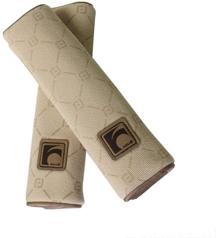 Auto Car Seat Belt Cover Plush Seat Shoulder Pad Cushion Strap Covers 2 Pcs One Pair (Beige)