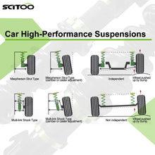 SCITOO Compatible Coilover Suspensions Shock Struts Kits Assembly Full Set Shocks Struts Kits Replacement fit for 2005-2005 Saab 9-2X /2003-2008 Subaru Forester GDA GDB/2002-2007 Subaru Impreza