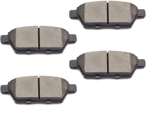 INEEDUP Ceramic Brakes Pads Rear fit for 2006-2012 Ford Fusion, 2007-2012 Lincoln MKZ, 2006 Lincoln Zephyr, 2006-2013 Mazda 6, 2006-2011 Mercury Milan