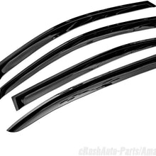 S SIZVER Smoked Out-Channel Window Vent Guard Rain Visors Compatible with 2017-2019 Honda CR-V