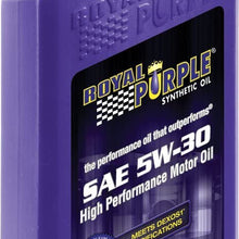 Royal Purple 01530-6PK 5W30 High Performance Synthetic Oil, 1 Quart