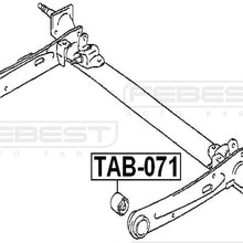FEBEST TAB-071 Arm Bushing for Rear Arm