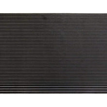 VioletLisa All Aluminum Air Condition Condenser 1 Row Compatible with 2010-2011 Camaro Without Oil Cooler