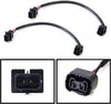 iJDMTOY (2) P13W 12277 Extension Wire Harness Sockets Compatible With Daytime Running Lamps, Driving Fog Lights Retrofit Work Use