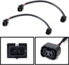 iJDMTOY (2) P13W 12277 Extension Wire Harness Sockets For Daytime Running Lamps, Driving Fog Lights Retrofit Work Use