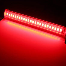 iJDMTOY (1) Universal Fit Brilliant Red 24-SMD LED Light Bar For Car As Rear Fog Light or 3rd Brake Tail Lamp