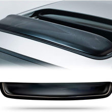 OBQ 43" top shield sunroof moonroof visorCompatible with This Roof Visor Can Only Fit The Sunroof/Moonroof Which Is Not Wider Than 41.8"Please Measure The Size Of The Window Wind Deflectors
