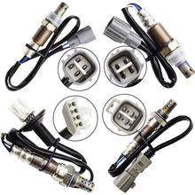 higherbro 4x Oxygen O2 Sensor For 2004 2005 2006 Toyota Sienna 3.3L Upper Lower Upstream + Downstream