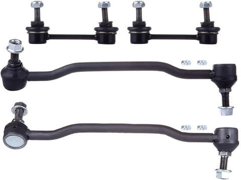 INEEDUP NEW 4 Set of Front Sway Bar End Links Rear Sway Bar End Links Compatible with for 2002-2006 Nissan Altima 2004-2008 Nissan Maxima