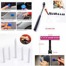 Fly5D 74 Pcs Car Body Paintless Repair Removal Tools Automotive Door Ding Dent Silde Hammer Glue Puller Repair Starter Set Kits for Car Hail Damage and Door Dings Repair