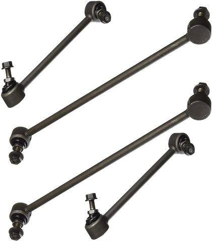 Detroit Axle - 4PC Front and Rear Stabilizer Sway Bar Links for 2006 2007 2008 2009 2010 2011 2012 2013 2014 Honda Ridgeline