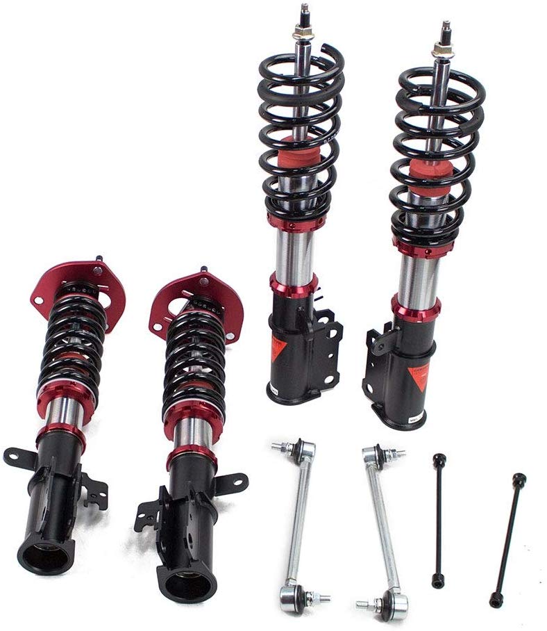 Godspeed MonoMAXX MMX3470-A Coilovers Suspsension Lowering Kit, 40 Levels Damping, Full Adjustable