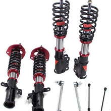 Godspeed MonoMAXX MMX3470-A Coilovers Suspsension Lowering Kit, 40 Levels Damping, Full Adjustable