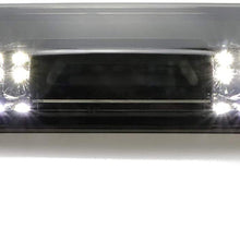 Youxmoto LED 3rd Brake Light High Mount Stop Light for 2004-2008 Ford F-150, 2007-2010 Ford Explorer Sport Trac, 2006-2008 Lincoln Mark LT Chrome Housing Smoke Lens