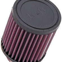 K&N Universal Clamp-On Air Filter: High Performance, Premium, Washable, Replacement Engine Filter: Flange Diameter: 2.125 In, Filter Height: 4 In, Flange Length: 0.875 In, Shape: Round, RD-0500