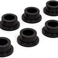 Daystar, Jeep TJ Wrangler Polyurethane Lower Control Arm Bushings, Tera-Flex replacement, does one arm, fits 1997 to 2006 4WD, KJ02038BK, Made in America, Black