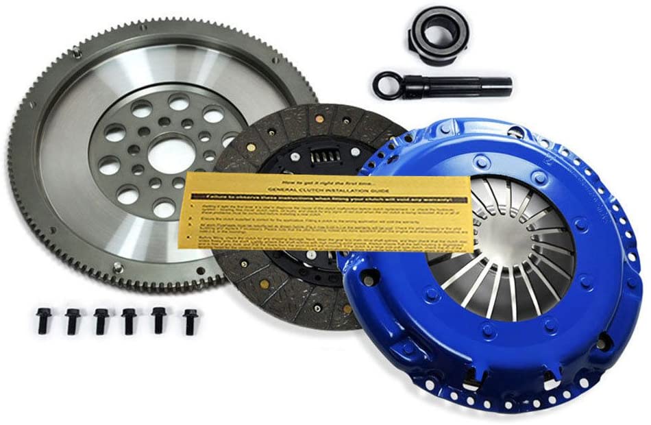 EFT STAGE 2 SPORT CLUTCH KIT & CHROMOLY FLYWHEEL FOR 95-02 VW GOLF GTI JETTA VR6