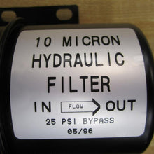 10 Micron 25Psi Hydraulic FilterNew