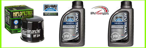 RPM Engine Oil Change Kit KVF360 C2-C3,C6F-CAF Prairie 4x4 Hardwoods Green HD 04-10